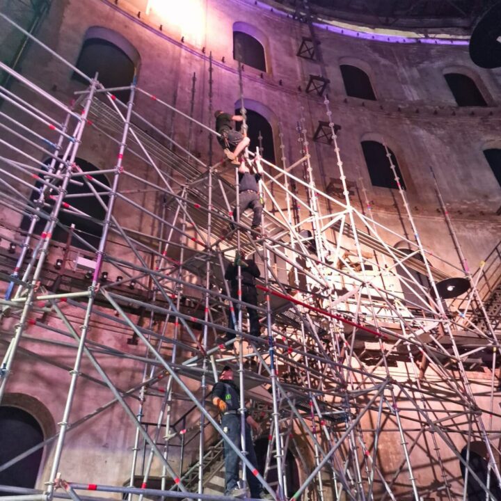 Gerüstbau für Veranstaltung in Berlin
