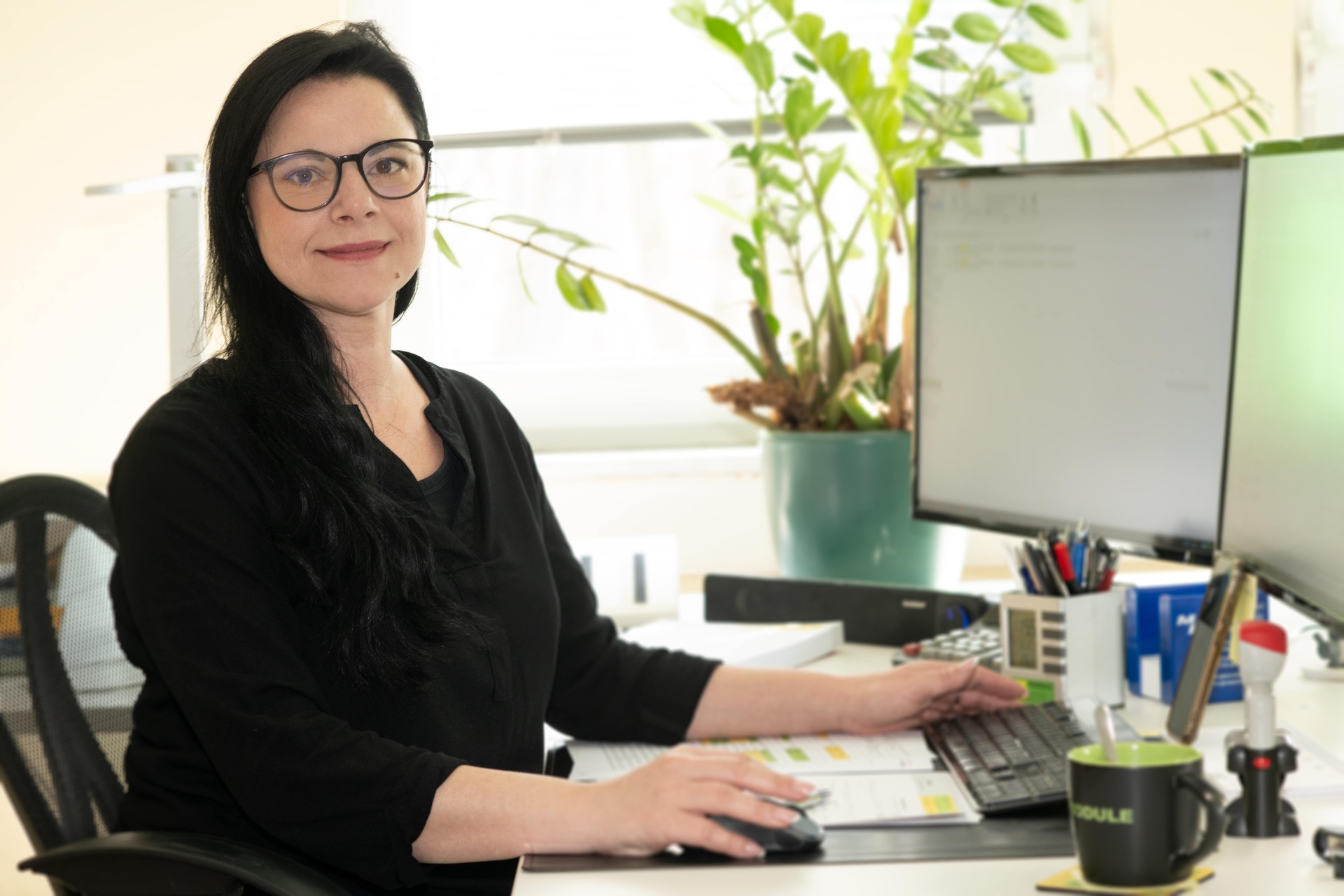 Assistentin der Bauleitung Monic Hellmich MODULE Spezial-Gerüstbau aus Berlin