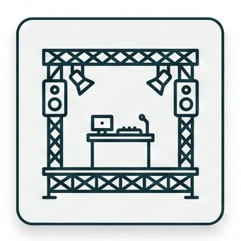 Icon für Veranstaltungstechnik